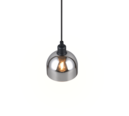 Trio Lighting Trio MOLLY pendant light | 1x E14 max 40W | black | Ø 12 cm | IP20 | 120 cm