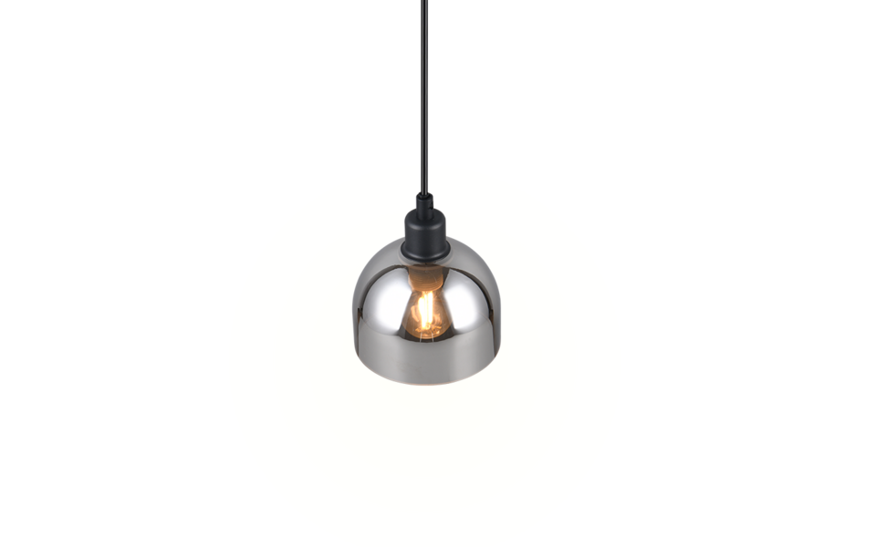 Trio Lighting Trio MOLLY pendant light | 1x E14 max 40W | black | Ø 12 cm | IP20 | 120 cm Trio Lighting Trio MOLLY pendant light | 1x E14 max 40W | black | Ø 12 cm | IP20 | 120 cm