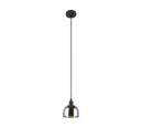 Trio Lighting Trio MOLLY pendant light | 1x E14 max 40W | black | Ø 12 cm | IP20 | 120 cm