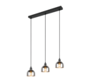Trio Lighting Trio MOLLY pendant light | 3x E14 max 40W | black | IP20 | 120 cm