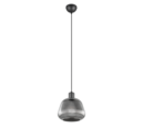 Trio Lighting Trio TARIFA pendant light | 1x E27 max 40W | black | Ø 22 cm | IP20 | 150 cm