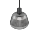 Trio Lighting Trio TARIFA hanglamp | E27 Fitting | mat zwart met verchroomd | Ø 22 cm | IP20 | excl. 1x E27 | max. 25W