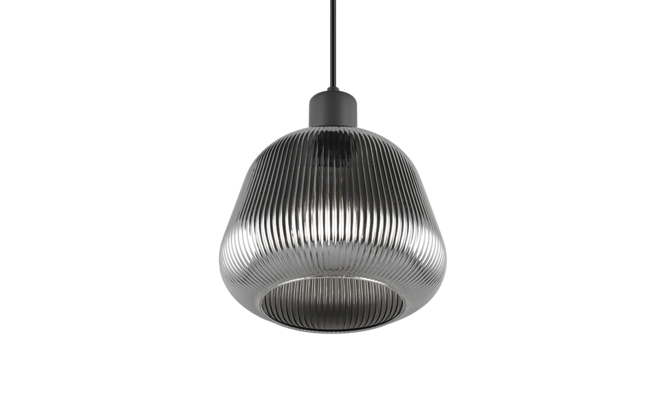 Trio Lighting Trio TARIFA pendant light | 1x E27 max 40W | black | Ø 22 cm | IP20 | 150 cm Trio Lighting Trio TARIFA pendant light | 1x E27 max 40W | black | Ø 22 cm | IP20 | 150 cm