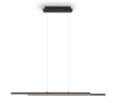 Trio Lighting Trio ODIO LED pendant light | 1x 22W 2500 lm 3000K | black | IP20 | 150 cm
