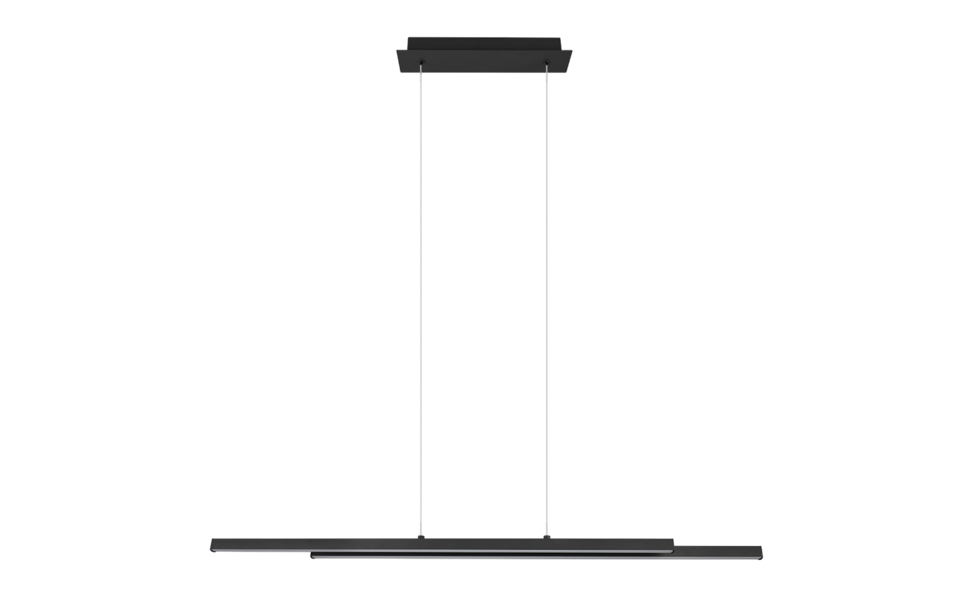 Trio Lighting Trio ODIO LED pendant light | 1x 22W 2500 lm 3000K | black | IP20 | 150 cm Trio Lighting Trio ODIO LED pendant light | 1x 22W 2500 lm 3000K | black | IP20 | 150 cm