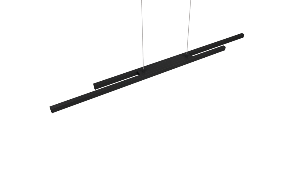 Trio Lighting Trio ODIO hanglamp | LED | mat zwart | 110 x 8,5 cm | IP20 | 1x 22W | 2500 lm | 3000K | dimbaar Trio Lighting Trio ODIO hanglamp | LED | mat zwart | 110 x 8,5 cm | IP20 | 1x 22W | 2500 lm | 3000K | dimbaar