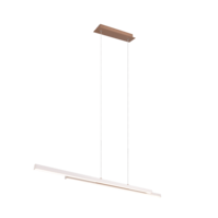 Trio ODIO hanglamp | LED | warm grijs | 110 x 8,5 cm | IP20
