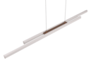Trio Lighting Trio ODIO hanglamp | LED | warm grijs | 110 x 8,5 cm | IP20 | 1x 22W | 2500 lm | 3000K | dimbaar