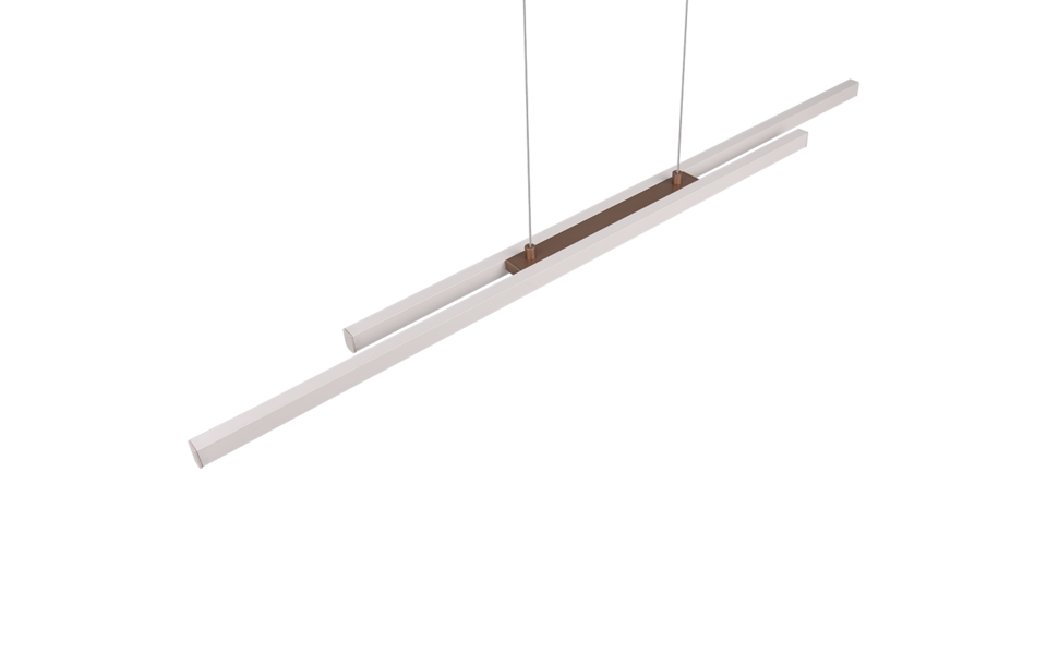 Trio Lighting Trio ODIO LED pendant light | 1x 22W 2500 lm 3000K | IP20 | 150 cm