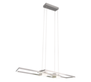 Trio Lighting Trio ALBANY hanglamp | LED | nikkel mat | 100 x 28 cm | IP20 | 1x 37W | 4300 lm | 2700-6500K | dimbaar