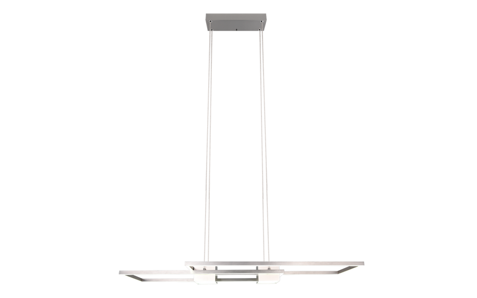 Trio Lighting Trio ALBANY hanglamp | LED | nikkel mat | 100 x 28 cm | IP20 | 1x 37W | 4300 lm | 2700-6500K | dimbaar Trio Lighting Trio ALBANY hanglamp | LED | nikkel mat | 100 x 28 cm | IP20 | 1x 37W | 4300 lm | 2700-6500K | dimbaar