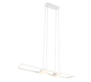 Trio Lighting Trio ALBANY hanglamp | LED | wit mat | 100 x 28 cm | IP20 | 1x 37W | 4300 lm | 2700-6500K | dimbaar