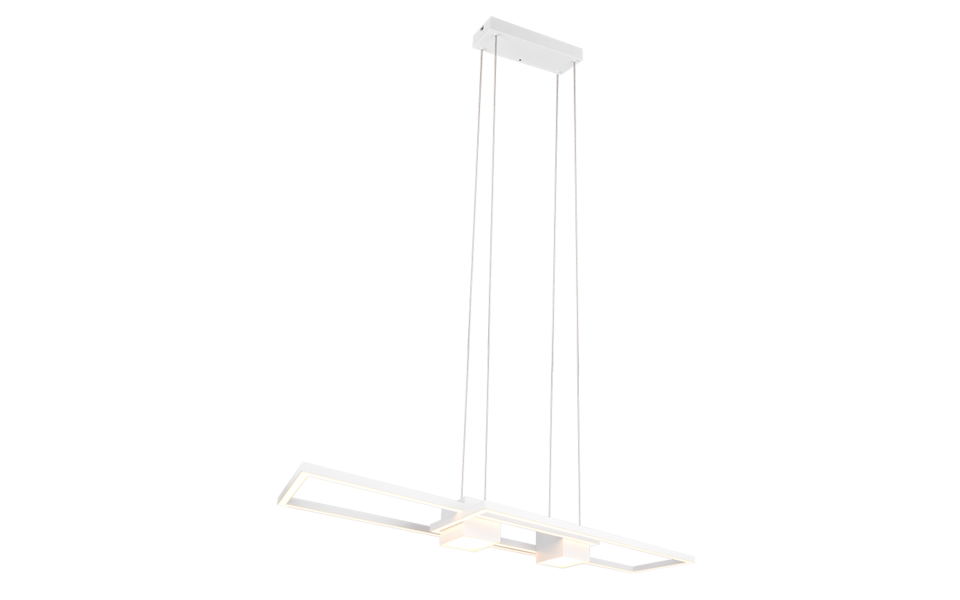 Trio Lighting Trio ALBANY LED pendant light | 1x 37W 4300 lm 2700-6500K | chrome | IP20 | 150 cm Trio Lighting Trio ALBANY LED pendant light | 1x 37W 4300 lm 2700-6500K | chrome | IP20 | 150 cm
