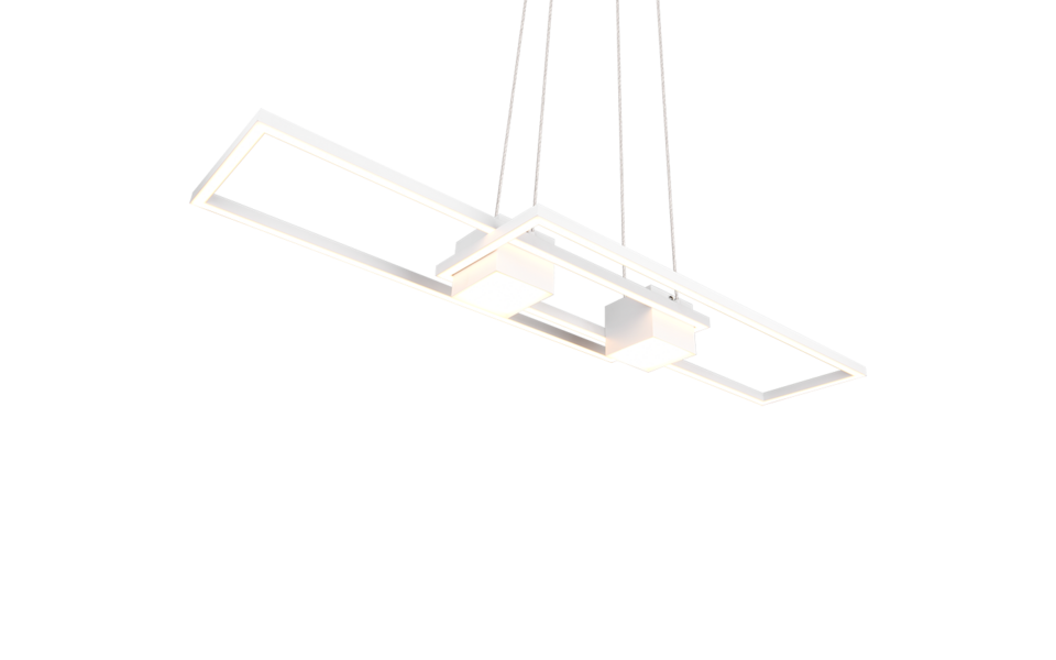 Trio Lighting Trio ALBANY LED pendant light | 1x 37W 4300 lm 2700-6500K | chrome | IP20 | 150 cm Trio Lighting Trio ALBANY LED pendant light | 1x 37W 4300 lm 2700-6500K | chrome | IP20 | 150 cm