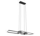 Trio Lighting Trio ALBANY hanglamp | LED | mat zwart | 100 x 28 cm | IP20 | 1x 37W | 4300 lm | 2700-6500K | dimbaar