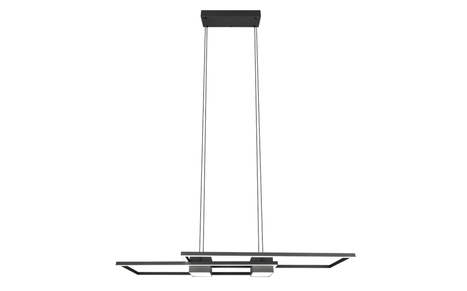 Trio Lighting Trio ALBANY hanglamp | LED | mat zwart | 100 x 28 cm | IP20 | 1x 37W | 4300 lm | 2700-6500K | dimbaar Trio Lighting Trio ALBANY hanglamp | LED | mat zwart | 100 x 28 cm | IP20 | 1x 37W | 4300 lm | 2700-6500K | dimbaar
