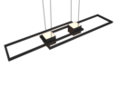 Trio Lighting Trio ALBANY LED pendant light | 1x 37W 4300 lm 2700-6500K | black | IP20 | 150 cm