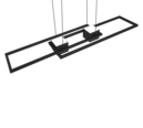 Trio Lighting Trio ALBANY LED pendant light | 1x 37W 4300 lm 2700-6500K | black | IP20 | 150 cm