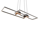 Trio Lighting Trio ALBANY LED pendant light | 1x 37W 4300 lm 2700-6500K | black | IP20 | 150 cm