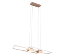 Trio Lighting Trio ALBANY hanglamp | LED | koffie | 100 x 28 cm | IP20 | 1x 37W | 4300 lm | 2700-6500K | dimbaar