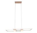 Trio Lighting Trio ALBANY LED pendant light | 1x 37W 4300 lm 2700-6500K | mocha brown | IP20 | 150 cm