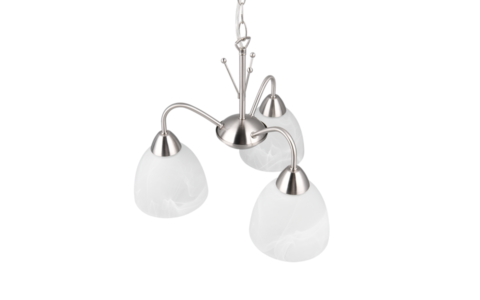 Trio Lighting Trio DOBBY pendant light | 3x E27 max 40W | Ø 43 cm | IP20 | 150 cm Trio Lighting Trio DOBBY pendant light | 3x E27 max 40W | Ø 43 cm | IP20 | 150 cm