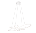 Trio Lighting Trio FLY LED pendant light | 1x 32W 3900 lm 4000K | chrome | IP20 | 150 cm