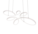 Trio Lighting Trio FLY LED pendant light | 1x 32W 3900 lm 4000K | chrome | IP20 | 150 cm