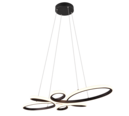 Trio Lighting Trio FLY hanglamp | LED | mat zwart | 83 x 45,5 cm | IP20 | 1x 32W | 3900 lm | 3000K | dimbaar