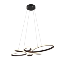 Trio FLY LED pendant light | black | IP20 Trio FLY LED pendant light | black | IP20