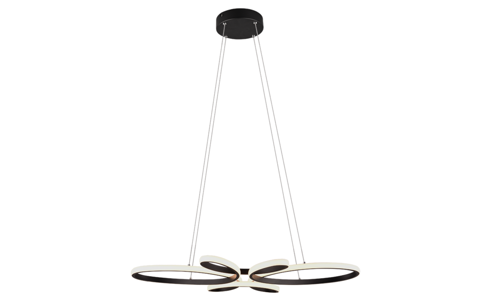 Trio Lighting Trio FLY LED pendant light | 1x 32W 3900 lm 3000K | black | IP20 | 150 cm Trio Lighting Trio FLY LED pendant light | 1x 32W 3900 lm 3000K | black | IP20 | 150 cm