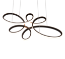 Trio Lighting Trio FLY LED pendant light | 1x 32W 3900 lm 3000K | black | IP20 | 150 cm
