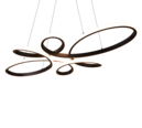 Trio Lighting Trio FLY hanglamp | LED | mat zwart | 83 x 45,5 cm | IP20 | 1x 32W | 3900 lm | 3000K | dimbaar