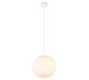 Trio Lighting Trio FURRY hanglamp | E27 Fitting | wit | Ø 35 cm | IP20 | excl. 1x E27 | max. 10W