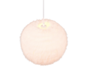 Trio Lighting Trio FURRY pendant light | 1x E27 max 40W | white | Ø 35 cm | IP20 | 150 cm