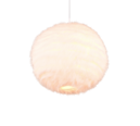 Trio Lighting Trio FURRY pendant light | 1x E27 max 40W | white | Ø 35 cm | IP20 | 150 cm