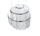 Trio Lighting Trio POMP LED pendant light | 1x 30W 4300 lm 2700-6500K | Ø 38 cm | IP20 | 150 cm