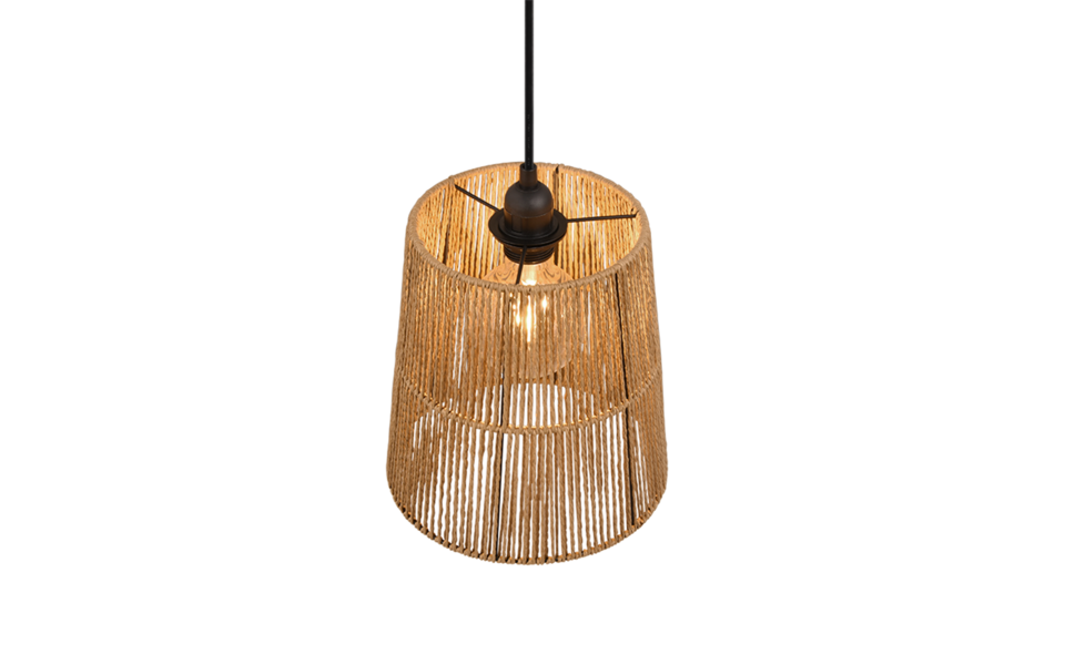 Trio Lighting Trio HOLM pendant light | 1x E27 max 40W | Ø 18 cm | IP20 | 150 cm