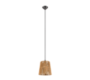 Trio Lighting Trio HOLM hanglamp | E27 Fitting | bruin | Ø 24 cm | IP20 | excl. 1x E27 | max. 10W
