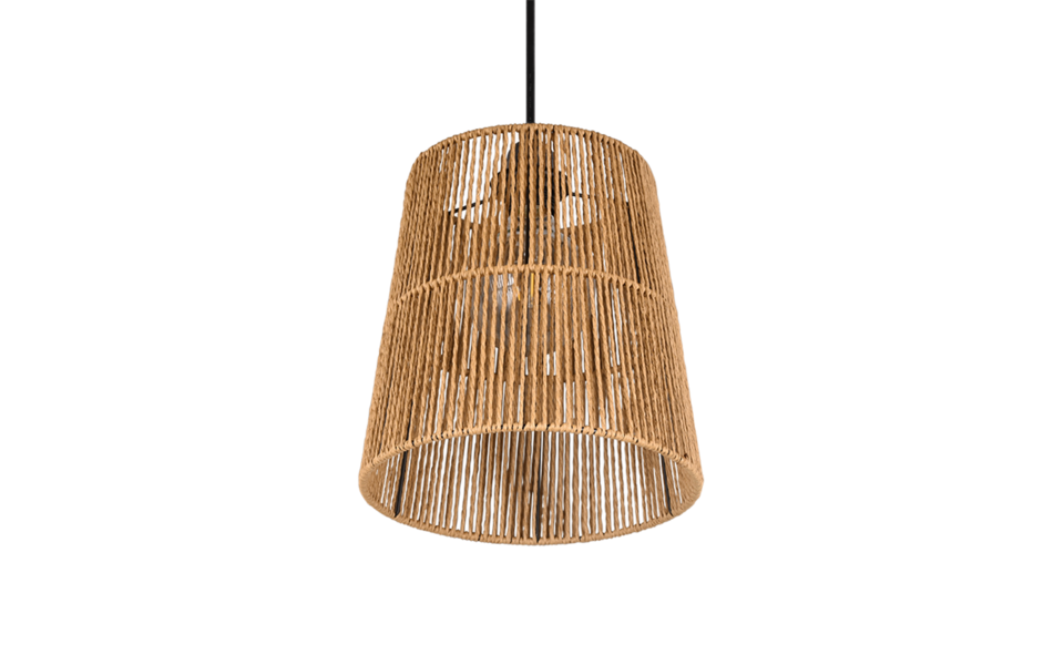 Trio Lighting Trio HOLM pendant light | 1x E27 max 40W | Ø 18 cm | IP20 | 150 cm