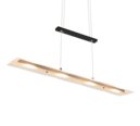 Trio Lighting Trio MILOS LED pendant light | 4x 5W 3000K | black | IP20 | 95 cm