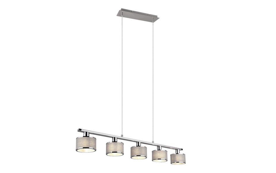 Trio Lighting Trio KAPRUN pendant light | 5x E14 max 40W | Ø 92 cm | IP20 | 150 cm Trio Lighting Trio KAPRUN pendant light | 5x E14 max 40W | Ø 92 cm | IP20 | 150 cm