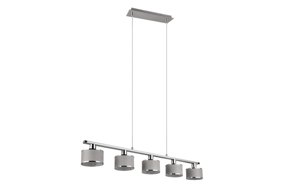 Trio Lighting Trio KAPRUN pendant light | 5x E14 max 40W | Ø 92 cm | IP20 | 150 cm Trio Lighting Trio KAPRUN pendant light | 5x E14 max 40W | Ø 92 cm | IP20 | 150 cm