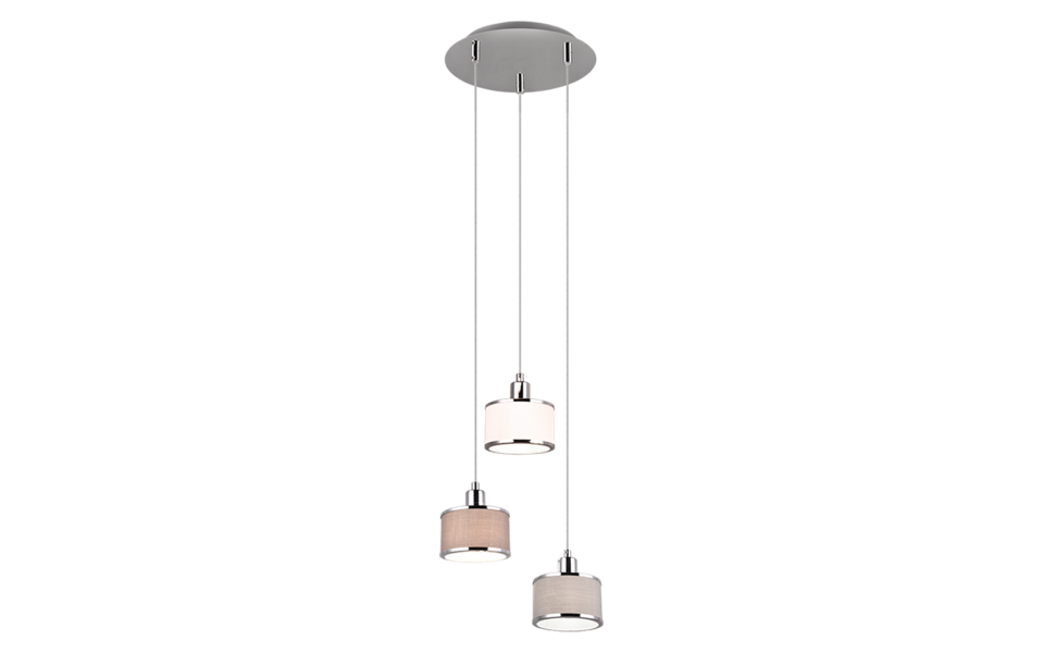 Trio Lighting Trio KAPRUN pendant light | 3x E14 max 40W | Ø 25 cm | IP20 | 150 cm
