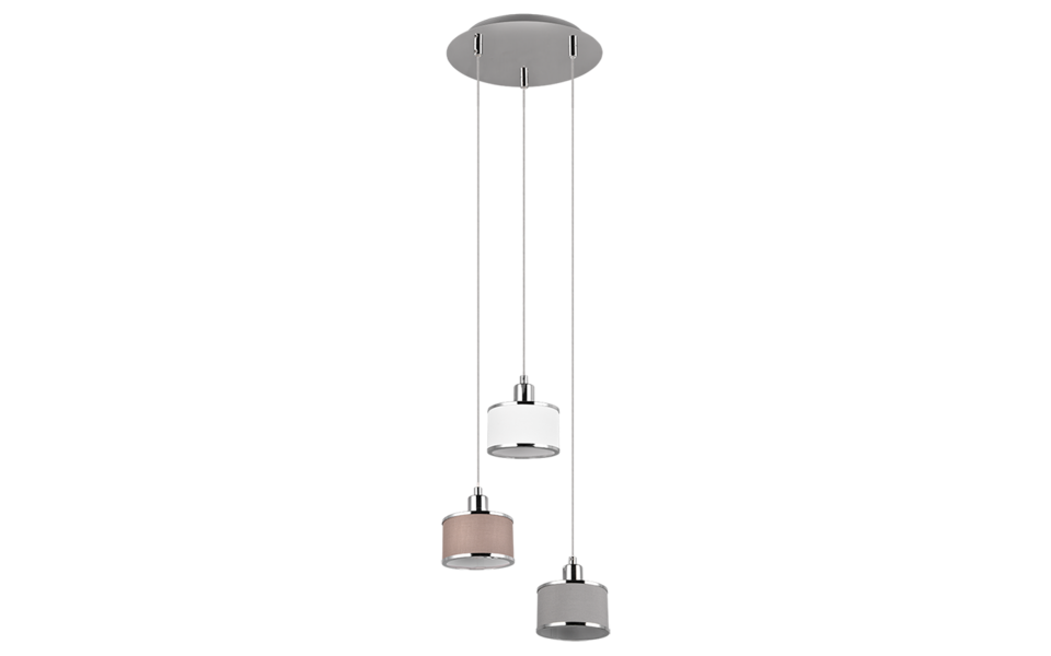 Trio Lighting Trio KAPRUN pendant light | 3x E14 max 40W | Ø 25 cm | IP20 | 150 cm