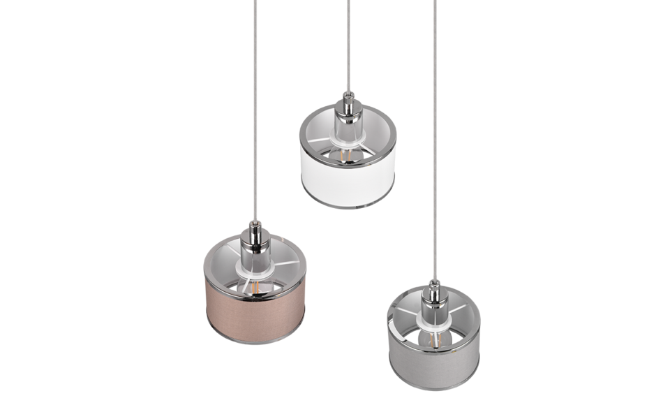 Trio Lighting Trio KAPRUN pendant light | 3x E14 max 40W | Ø 25 cm | IP20 | 150 cm