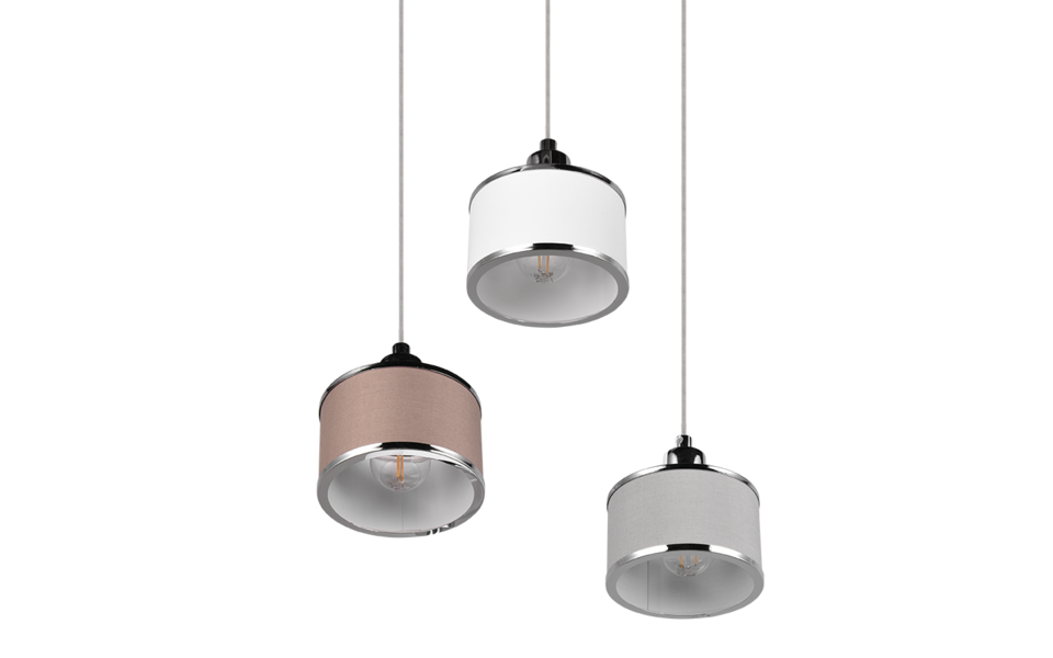 Trio Lighting Trio KAPRUN pendant light | 3x E14 max 40W | Ø 25 cm | IP20 | 150 cm
