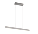 Trio Lighting Trio HELIOS hanglamp | LED | geborsteld aluminium | 100 x 8,5 cm | IP20 | 1x 28W | 3300 lm | 2700-6500K | dimbaar