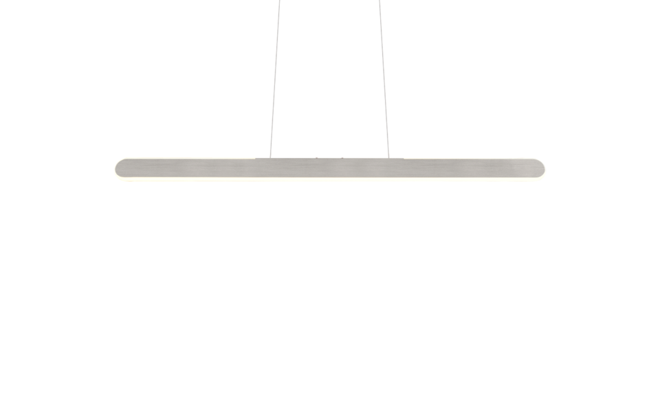 Trio Lighting Trio HELIOS hanglamp | LED | geborsteld aluminium | 100 x 8,5 cm | IP20 | 1x 28W | 3300 lm | 2700-6500K | dimbaar Trio Lighting Trio HELIOS hanglamp | LED | geborsteld aluminium | 100 x 8,5 cm | IP20 | 1x 28W | 3300 lm | 2700-6500K | dimbaar
