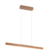 Trio HELIOS hanglamp | LED | koffie | 100 x 8,5 cm | IP20